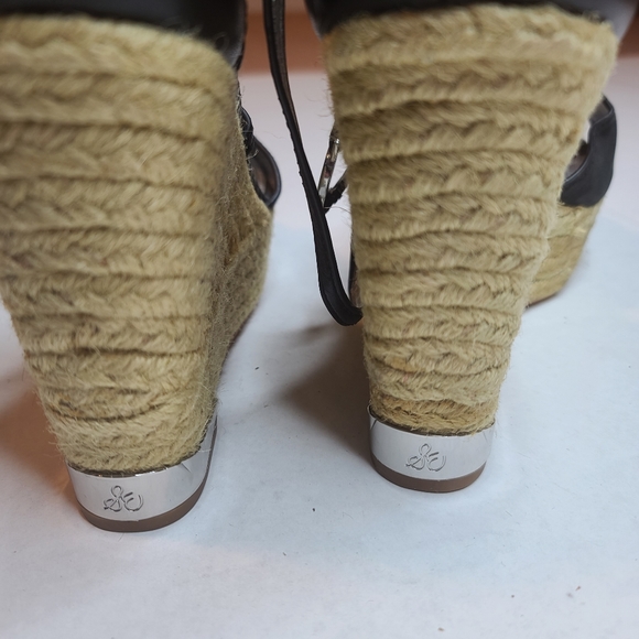 Sam Edelman Turner espadrille wedge open toe NWOT - Picture 10 of 12